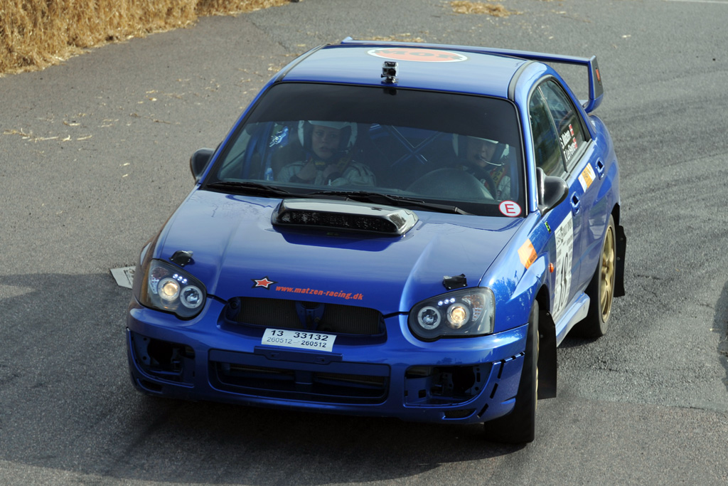 Sune Matzen/Therese Le Fevre får deres DM-debut ved Rally Den Jyske Sparekasse.